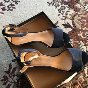 Laila suede wedges